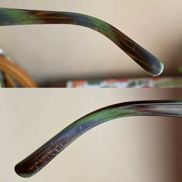 Etro green embellished sunglasses